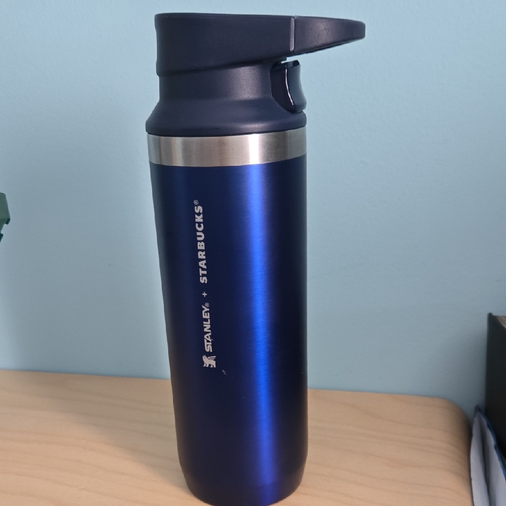 Stanley Blue Stainless Steel Travel Mug